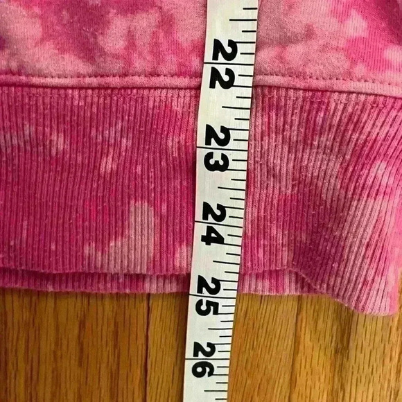 Authentic original Disney Parks I love Mickey heart zip up hoodie sz S tye dye - Picture 6 of 8